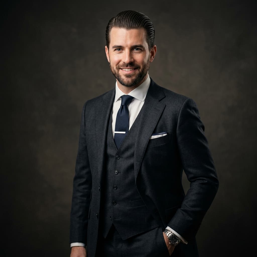 AI preview of slick back hair men 2026