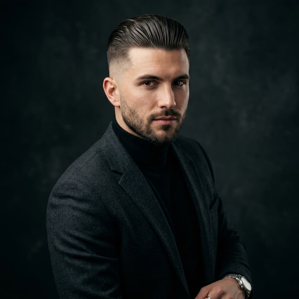 AI preview of undercut hairstyle men 2026