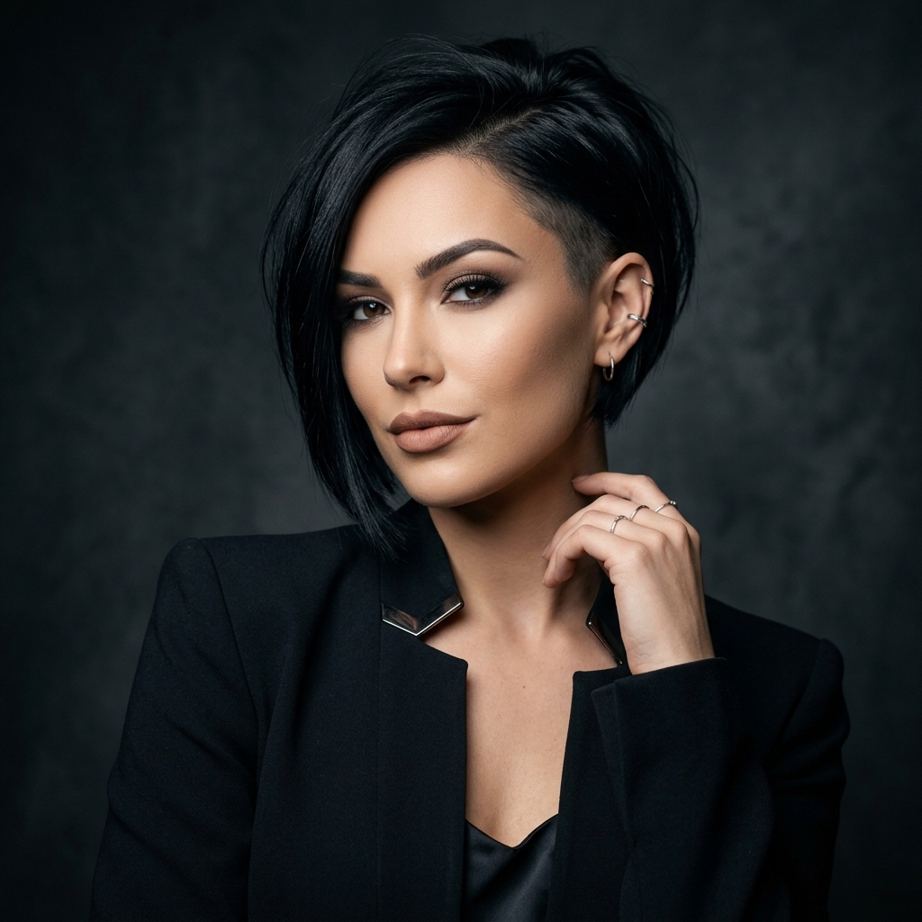 The Edgy Asymmetrical Bob