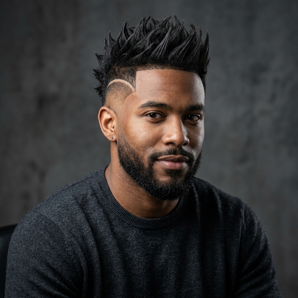 The Spiky Burst Fade