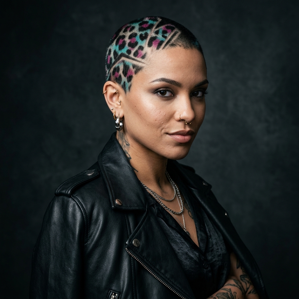 The Patterned Buzz Cut