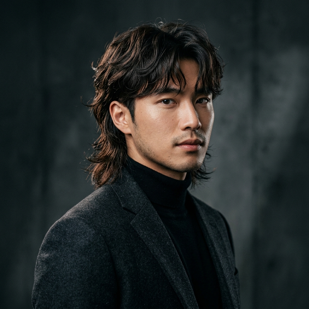 The Textured Korean Mullet