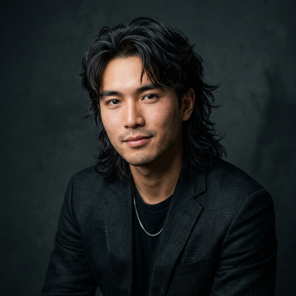 The Flowy Wolf Cut Mullet