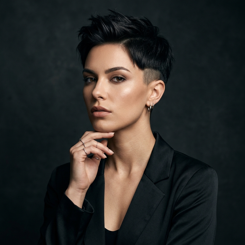 The Pixie with an Undercut