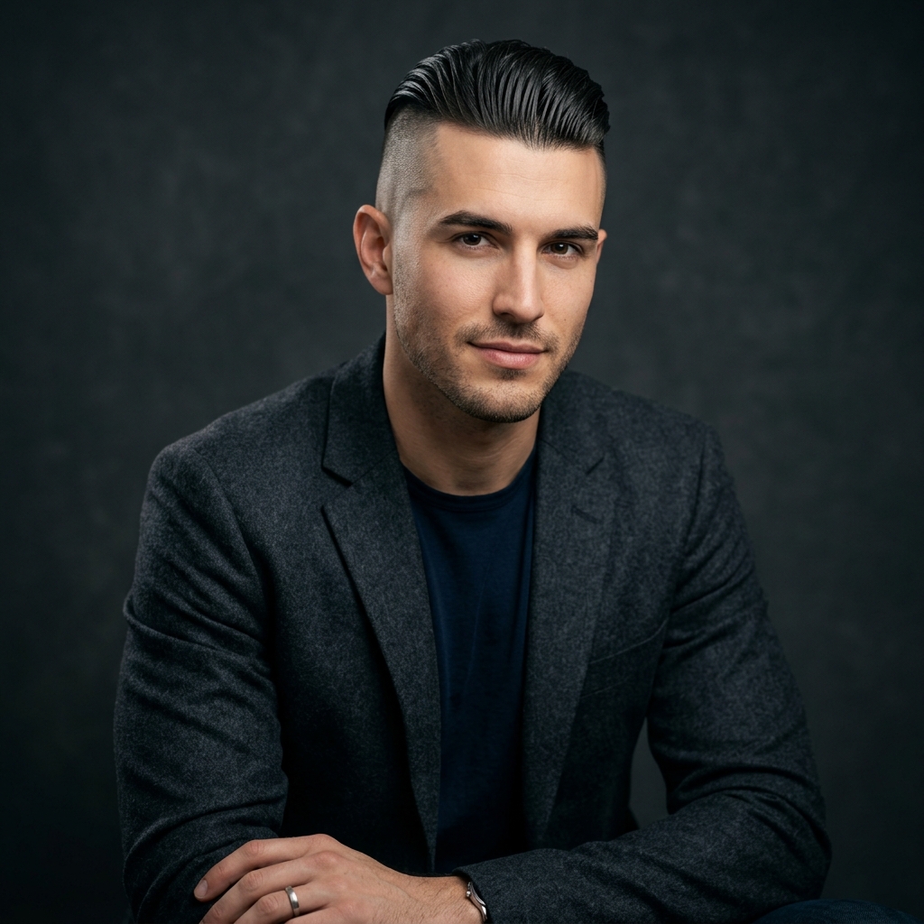 The Undercut Slick Back