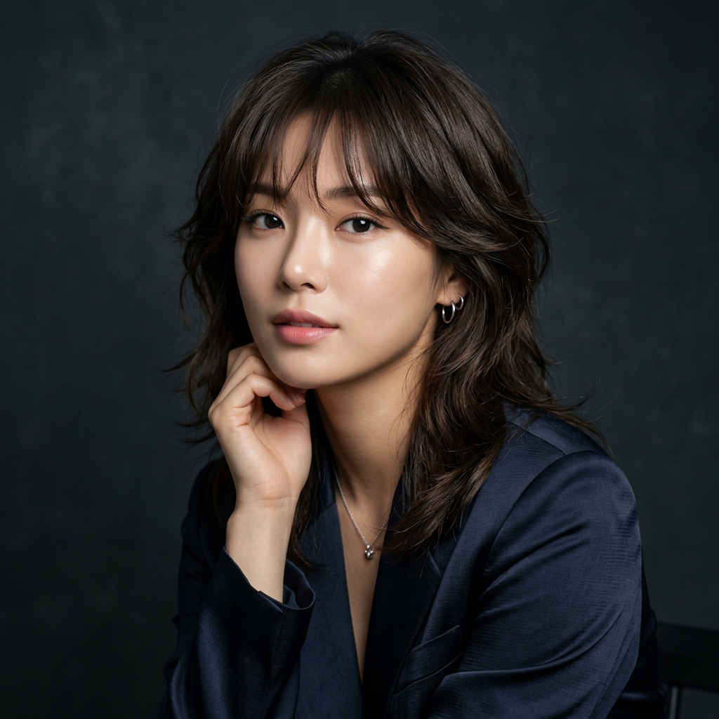 The Soft Korean-Style Wolf Cut